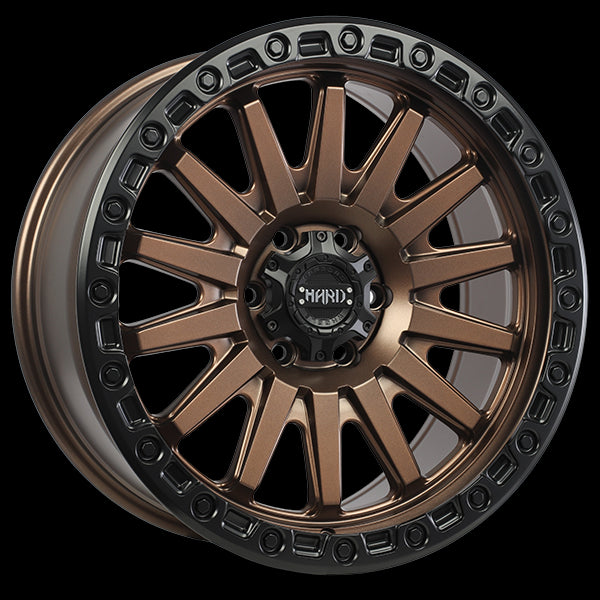 Ruffino HARD BLAZE Wheels - Stunning Satin Bronze Face & Satin Black Lip!