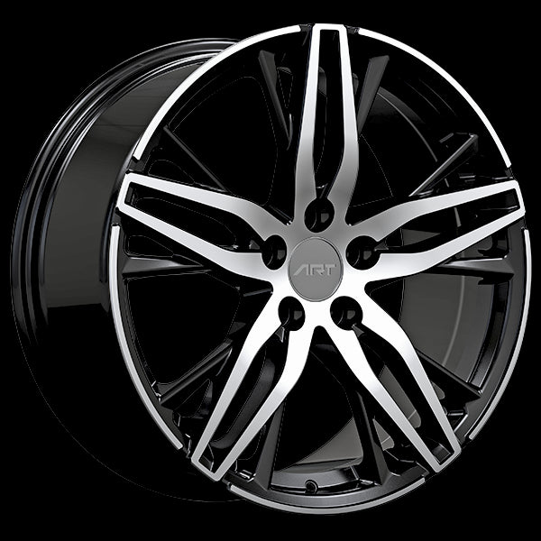 ART Replica REPLICA 332 Gloss Black Wheels - Stunning Machined Face!