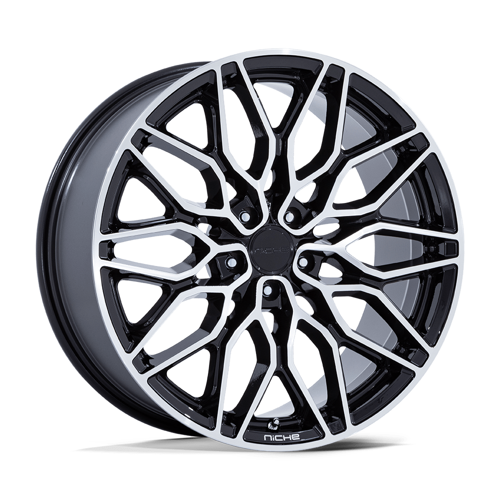 Stunning Niche NC277 CALABRIA 5 Wheels - Gloss Black Machined Beauty