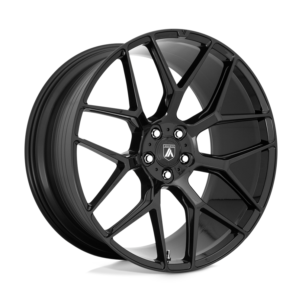 Asanti Black ABL-27 DYNASTY Gloss Black Wheels - 22X10.5, 5X130 ET25 84.1 - Stunning Style!