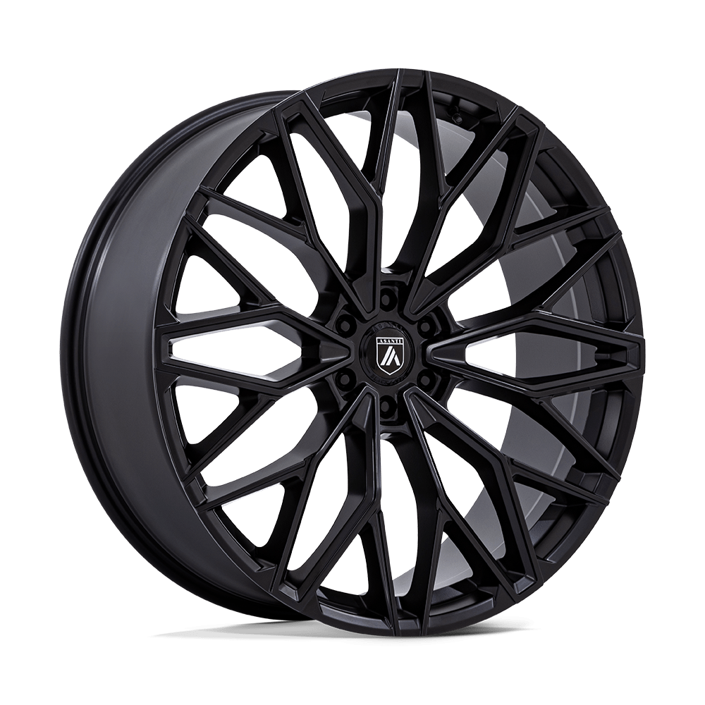Asanti Black AB050 MOGUL 6 - Stunning 26X10 Matte Black Wheels!