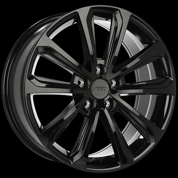 ART Replica ELEMENT Stunning 18x8.0 5x110 ET35 65.1 Gloss Black Wheels