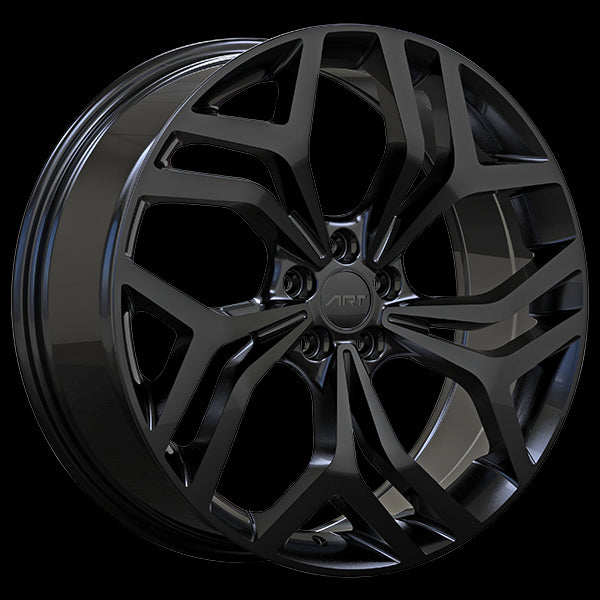 Stunning ART Replica REPLICA 334 20x8.0 5x108 ET40 63.4 Gloss Black Wheels