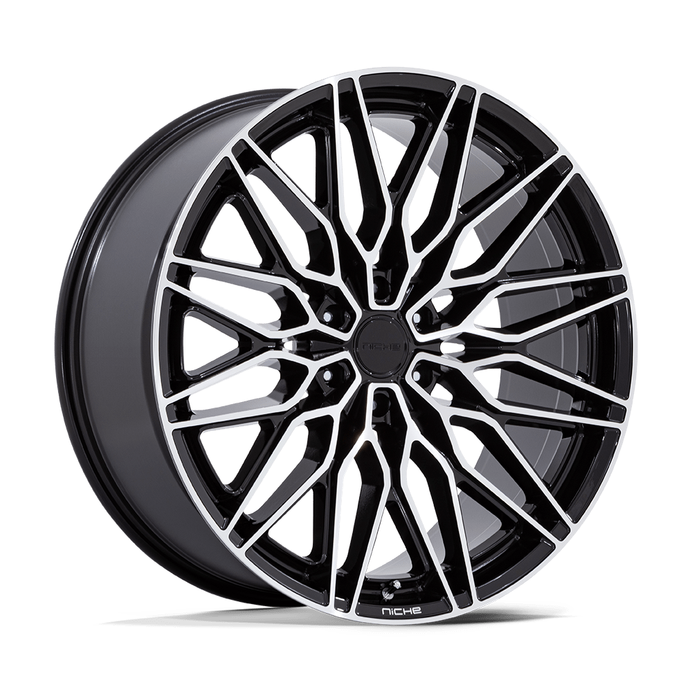 Niche NC278 CALABRIA 6 - Stunning 20X9.5 Gloss Black Machined Wheels