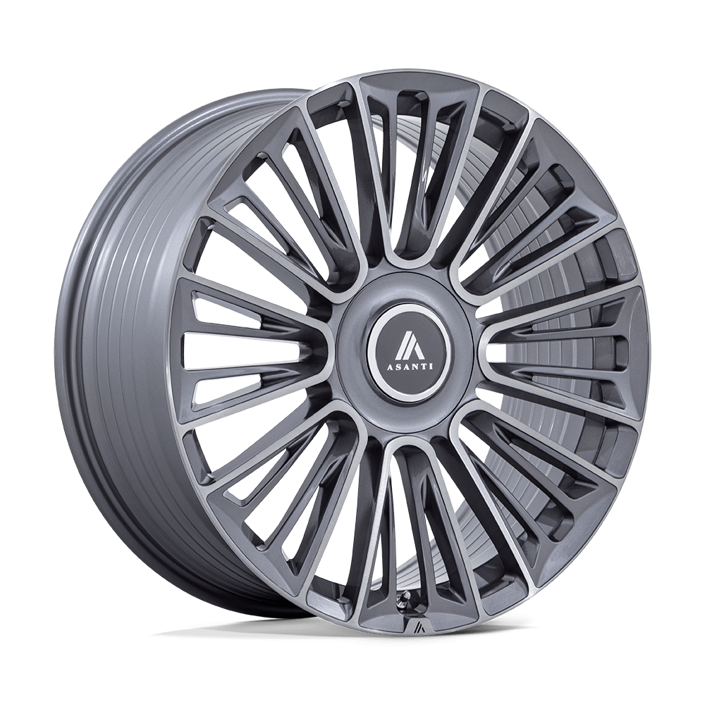 Asanti Black AB049 PREMIER - Stunning 22X9.5 Anthracite Brushed Wheels