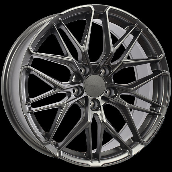 Ruffino VELOCE Wheels - 18x8.0 5x114.3 ET35 73.1 Satin Gunmetal - A Stunning Upgrade!