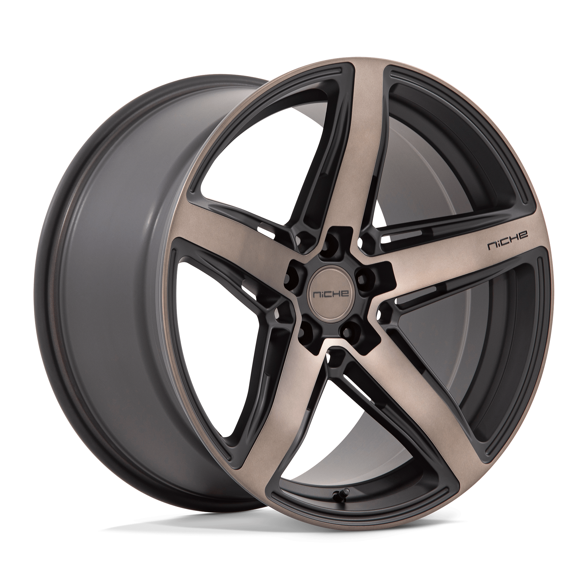 Niche M271 TERAMO Wheels - Matte Black Double Dark Tint Face for a Stunning Look