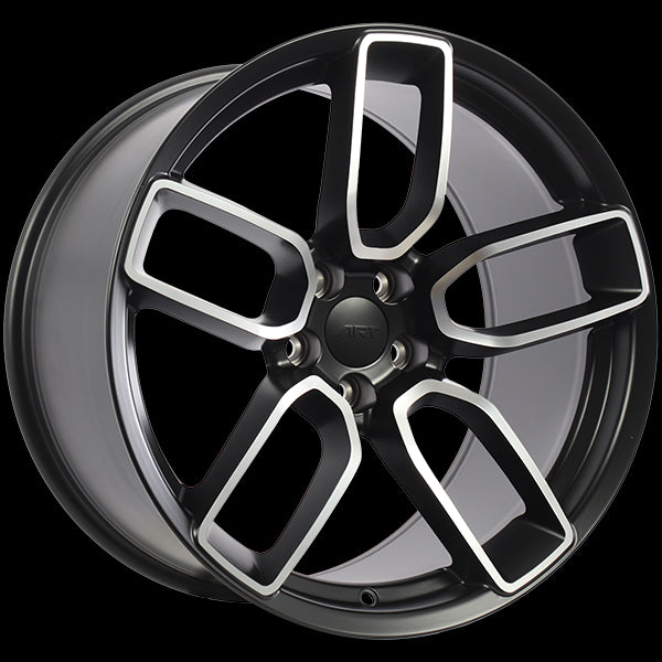 ART Replica REPLICA 348 - Stunning 20x11.0 Satin Black Wheels with Machined Face