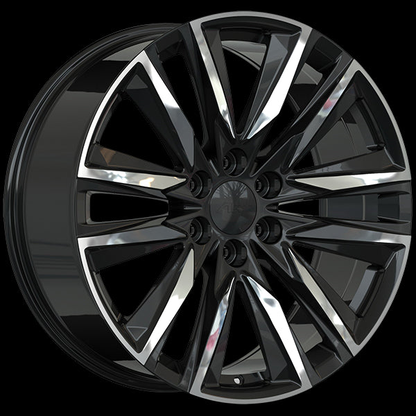 ART Replica REPLICA 354 - Stunning 20x9.0 Gloss Black Wheels with Machined Face