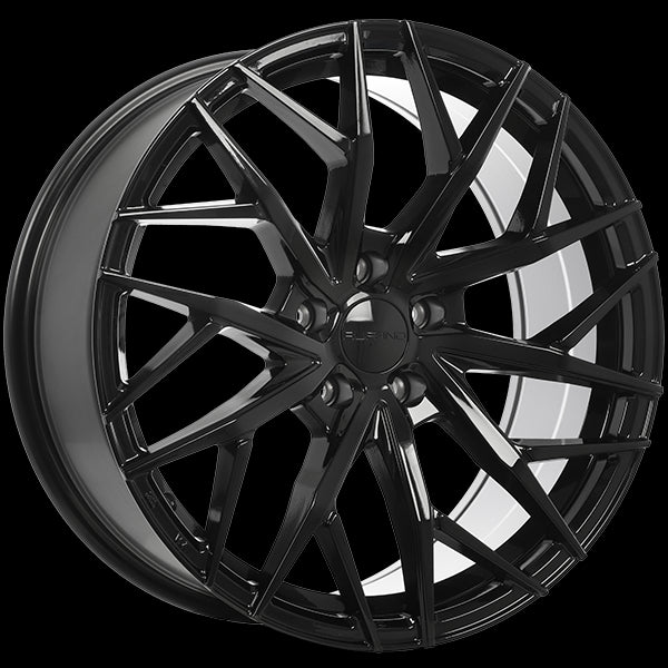 Ruffino ATRAX 17x7.5 5x105 ET39 56.6 Gloss Black - Stunning Wheels for Your Ride